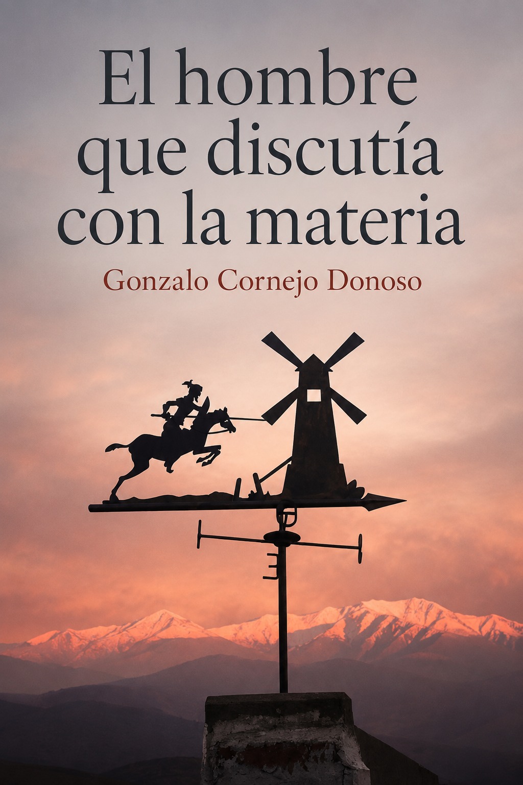 Portada de El hombre que discutía con la materia